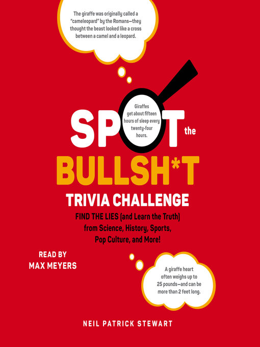 Title details for Spot the Bullsh*t Trivia Challenge by Neil Patrick Stewart - Available